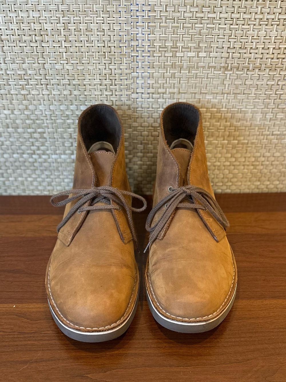Clarks Bushacre 2 Men's Chukka Boots – Beeswax Leather 12
